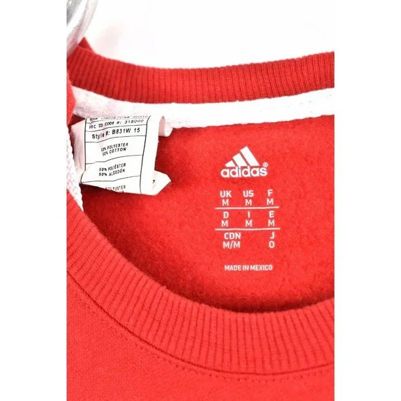 Women's modern University of Wisconsin hoodie, red graphic sweatshirt - AU M - Picture 4 of 4